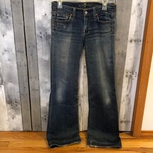 Boot cut jeans